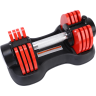 Гантель регулируемая UNIX FIT 11 кг красная DBREGU11RD